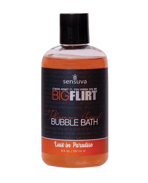 Big Flirt Female Sex Toys Big Flirt Pheromone Bubble Bath 8oz Lust in Paradise Big Flirt Female Sex Toys Big Flirt Pheromone Bubble Bath 8oz Lust in Paradise