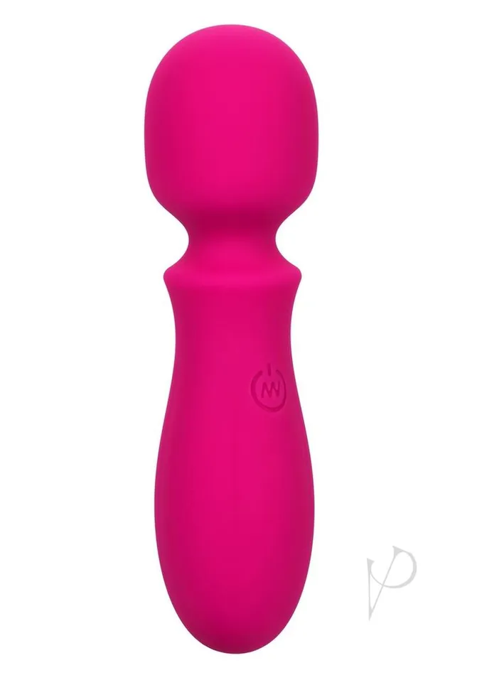 Bliss Liquid Silicone Rechargeable Mini Wand Pink Bliss By Cal Exotics Female Sex Toys