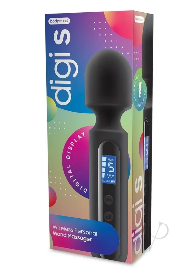 Bodywand Digi S Rechargeable Silicone Mini Massager Black Bodywand Female Sex Toys Bodywand Digi S Rechargeable Silicone Mini Massager Black Bodywand Female Sex Toys