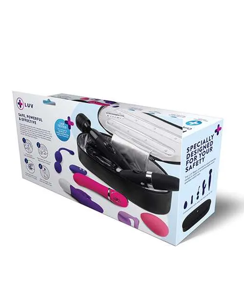 Bodywand Vibrators LUV Portable UV Sanitizing Case Black