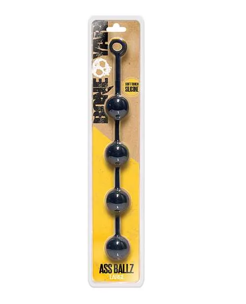 Boneyard Anal Boneyard Ass Ballz Silicone Anal Beads Large Black Boneyard Anal Boneyard Ass Ballz Silicone Anal Beads Large Black