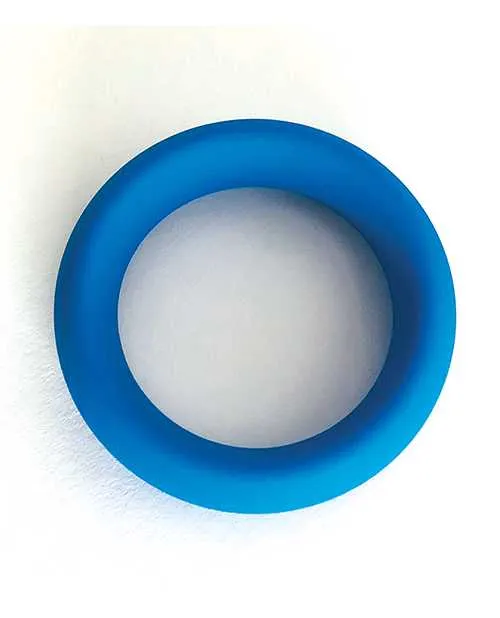 Boneyard Meat Rack Beef Up Bulge Ring 3X Silicone Cock Ring Blue Boneyard Male Sex Toys