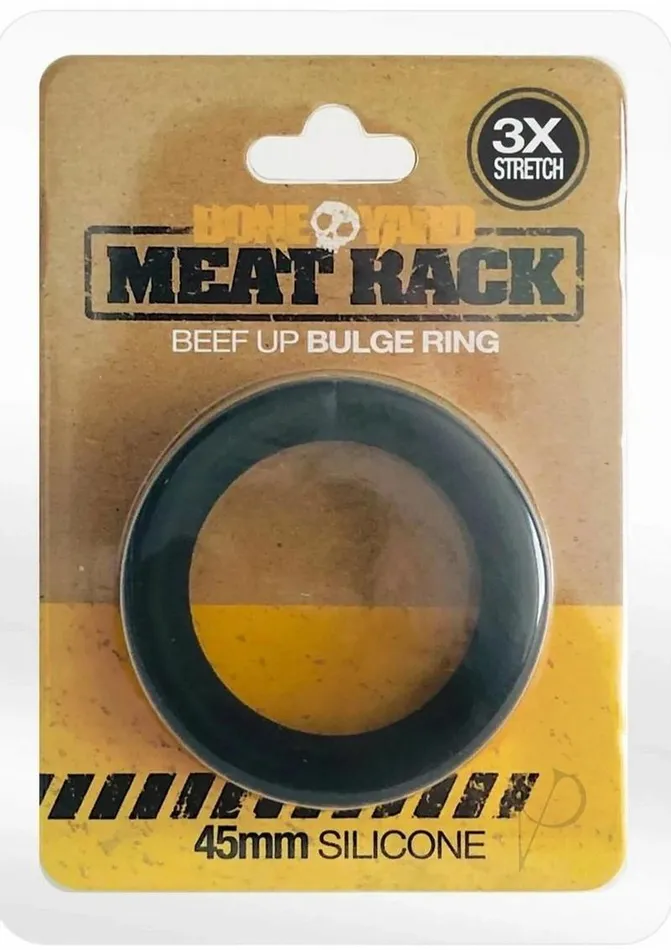 Boneyard Meat Rack Beef Up Bulge Ring 3X Stretch Silicone Cock Ring Black Boneyard Male Sex Toys Boneyard Meat Rack Beef Up Bulge Ring 3X Stretch Silicone Cock Ring Black Boneyard Male Sex Toys