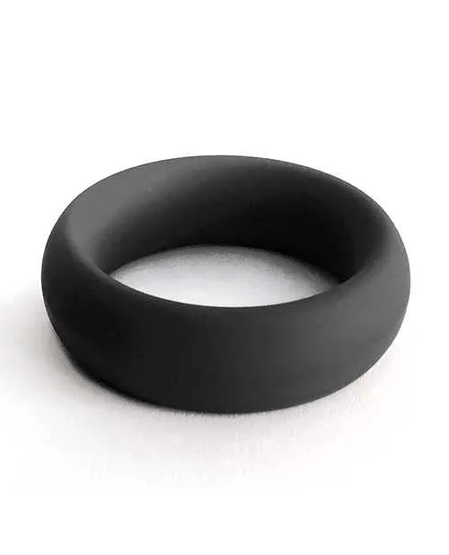 Boneyard Meat Rack Beef Up Bulge Ring 3X Stretch Silicone Cock Ring Black Boneyard Male Sex Toys