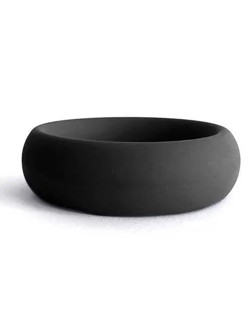 Boneyard Meat Rack Beef Up Bulge Ring 3X Stretch Silicone Cock Ring Black Boneyard Male Sex Toys