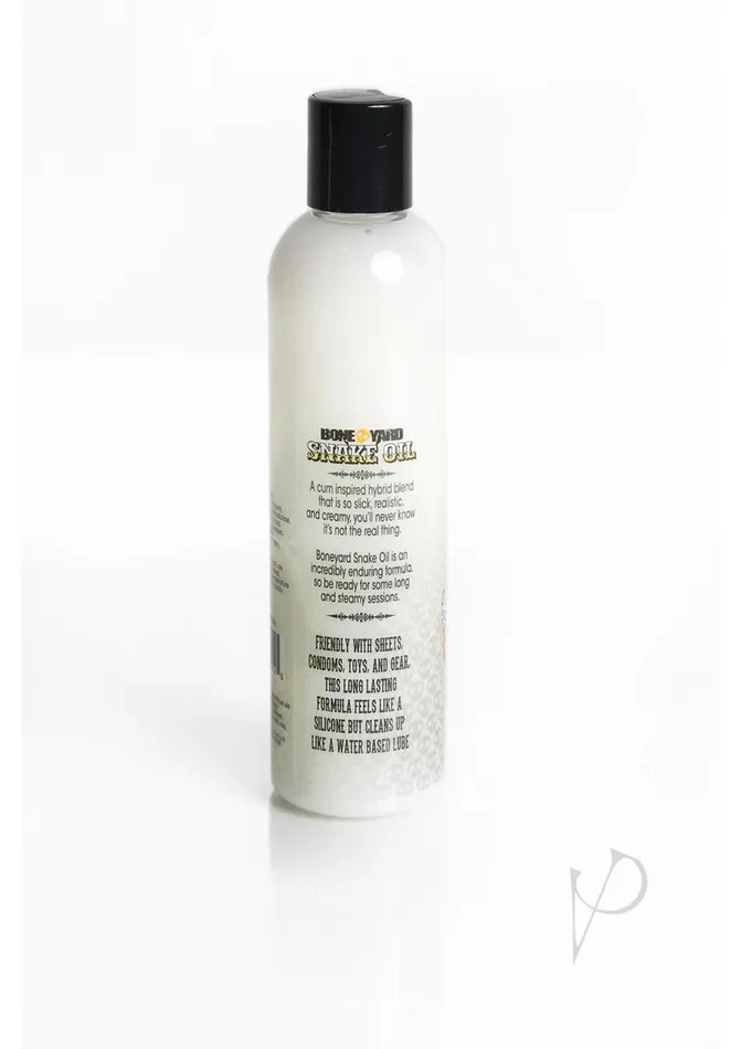 Boneyard Sexual Health Wellbeing Boneyard Snake Oil Cum Lube Hybrid Blend Lubricant 8oz