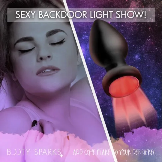 Booty Sparks Male Sex Toys 7X Light Up Rechargeable Anal Plug