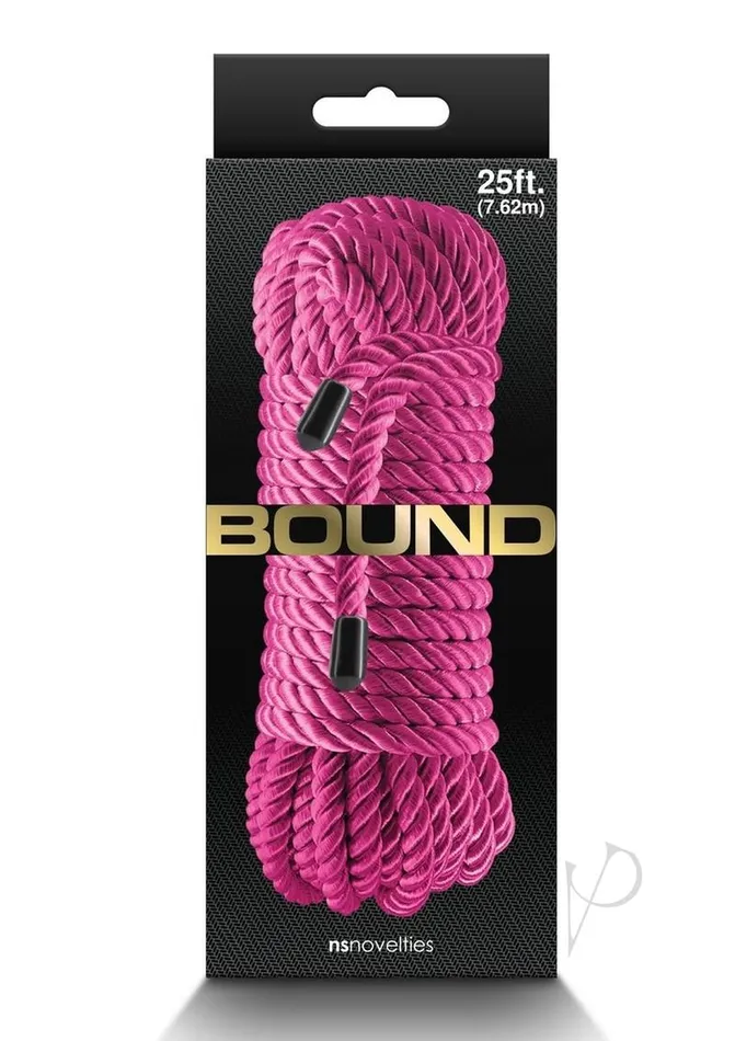Bound Vibrators Bound Rope 25ft Pink