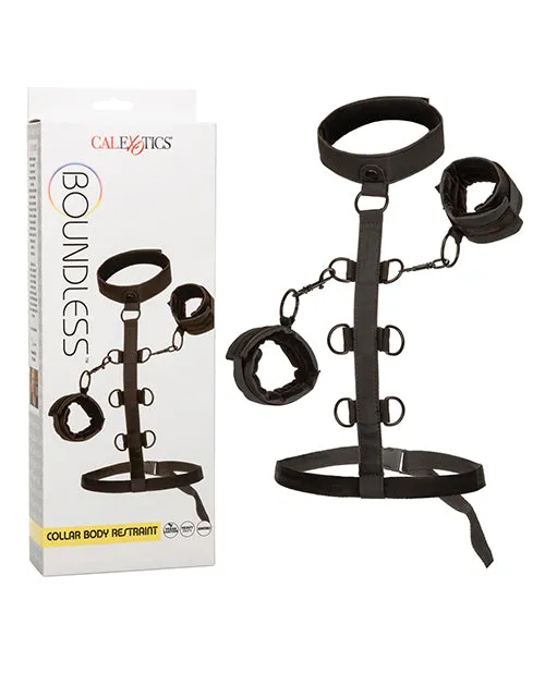 Boundless Anal Boundless Collar Body Restraint Black Boundless Anal Boundless Collar Body Restraint Black