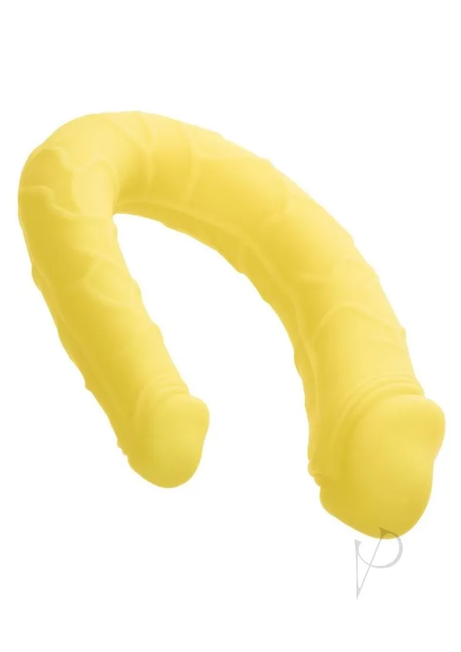 Boundless Dildos Boundless ACDC Silicone Bendable Double Dong Yellow