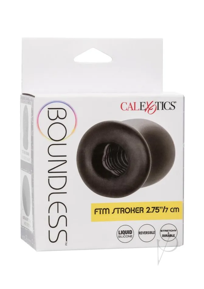 Boundless Male Sex Toys Boundless FTM Stroker 275in7cm Black