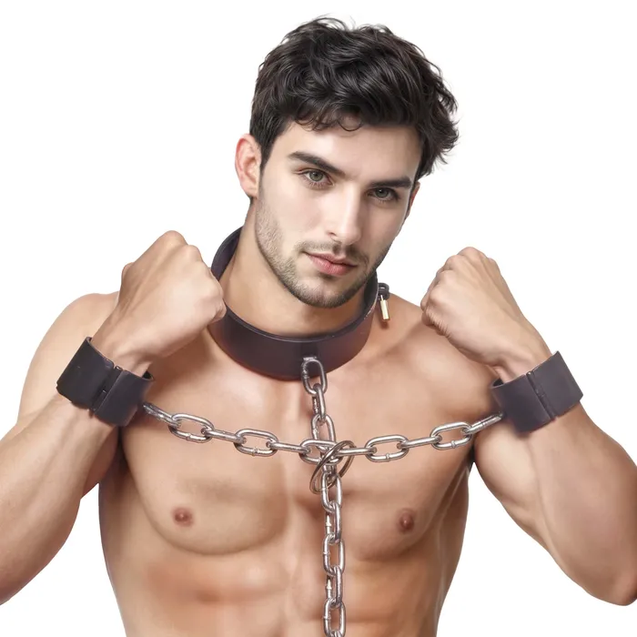 Boyzshop Male Sex Toys Slave Steel Full Body Shackle System