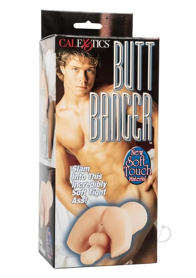 Butt Banger Soft Touch Masturbator Vanilla Cal Exotics Male Sex Toys