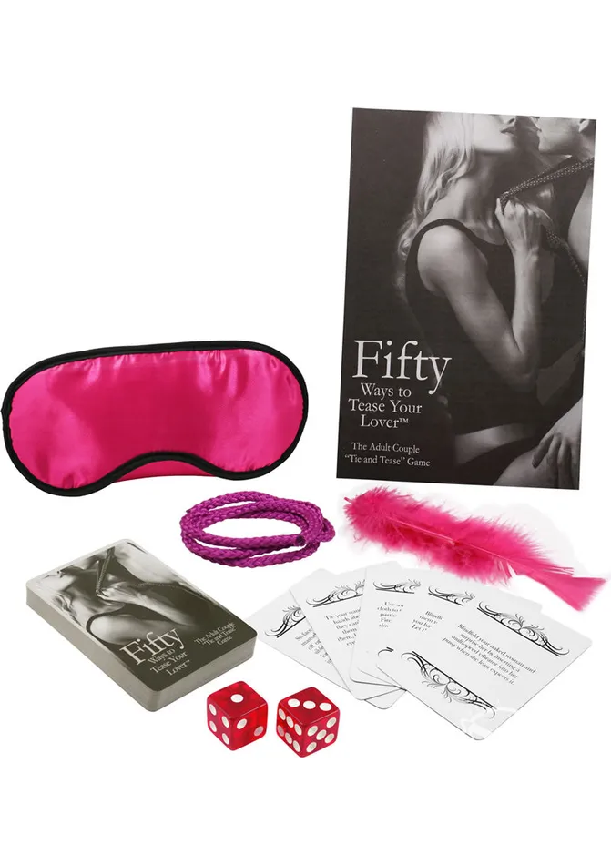 Cal Exotics Fifty Ways To Tease Your Lover Bondage Game Couples