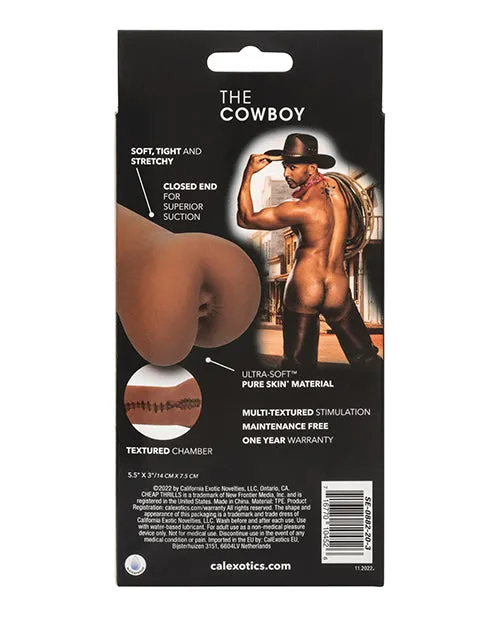 Cheap Thrills The Cowboy Stroker Anal Chocolate Cheap Thrills Male Sex Toys Cheap Thrills The Cowboy Stroker Anal Chocolate Cheap Thrills Male Sex Toys