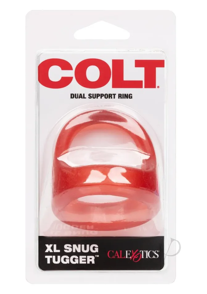 Colt COLT XL Snug Tugger Cock Ring Scrotum Support Red Male Sex Toys