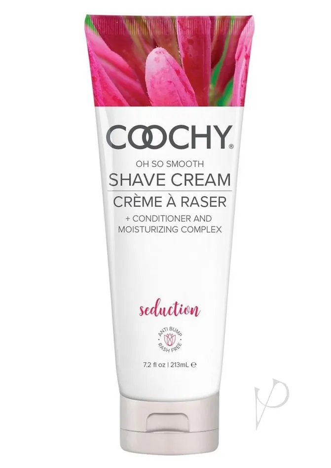 Coochy Coochy Shave Cream Seduction HoneysuckleCitrus 72oz Vibrators