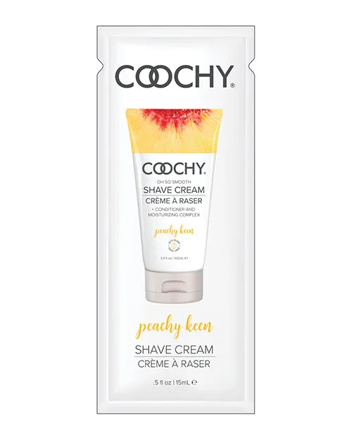 COOCHY Shave Cream 5 oz Peachy Keen Coochy Vibrators