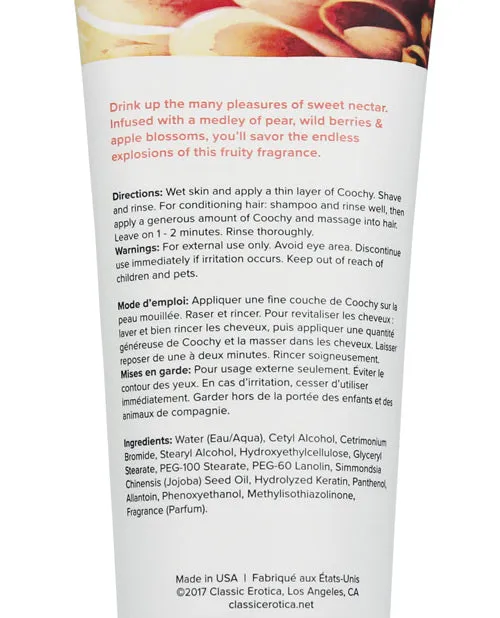 Coochy Vibrators Coochy Shave Cream Sweet Nectar 125oz Coochy Vibrators Coochy Shave Cream Sweet Nectar 125oz