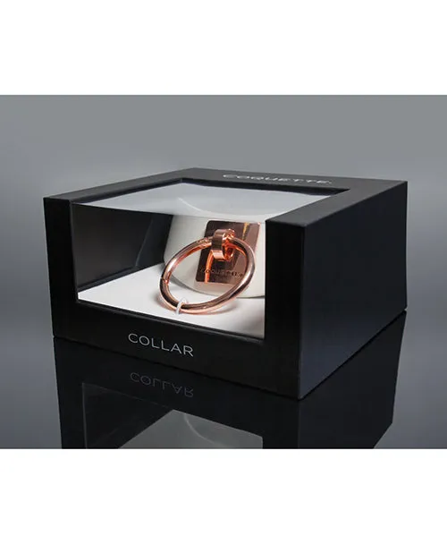 Coquette Pleasure Collection Vibrators Pleasure Collection Adjustable Collar WhiteRose Gold Coquette Pleasure Collection Vibrators Pleasure Collection Adjustable Collar WhiteRose Gold