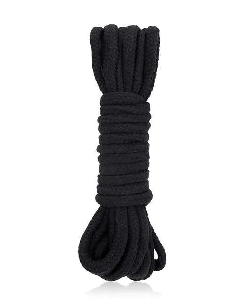 Couples Lux Fetish Lux Fetish Bondage Rope 5m Black Couples Lux Fetish Lux Fetish Bondage Rope 5m Black