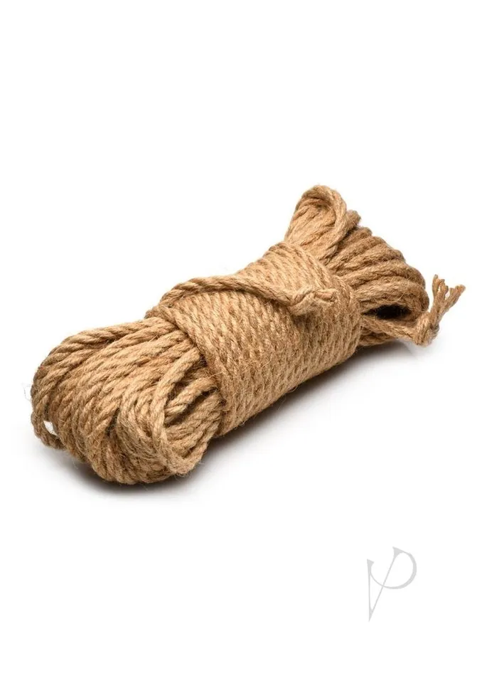 Couples Master Series Tied Up Jute Bondage Rope 50ft Tan