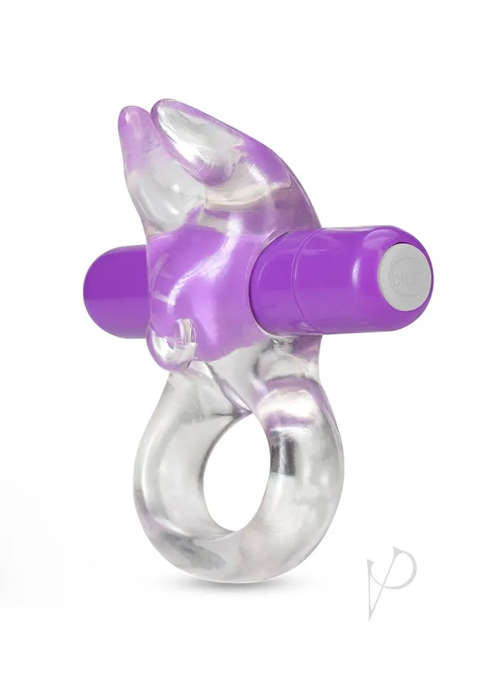Couples Play With Me By Blush Play with Me Bull Vibrating Cock Ring Purple