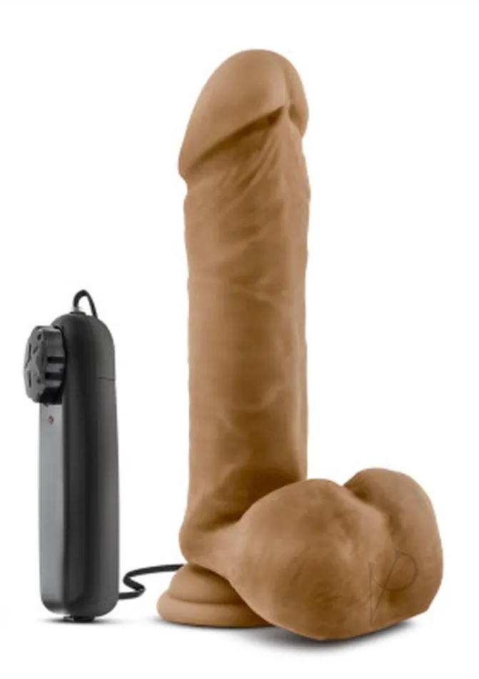 Coverboy Soccer Champ Vibrating Dildo with Balls and Wired Remote Control 8in Caramel Coverboy Female Sex Toys Coverboy Soccer Champ Vibrating Dildo with Balls and Wired Remote Control 8in Caramel Coverboy Female Sex Toys