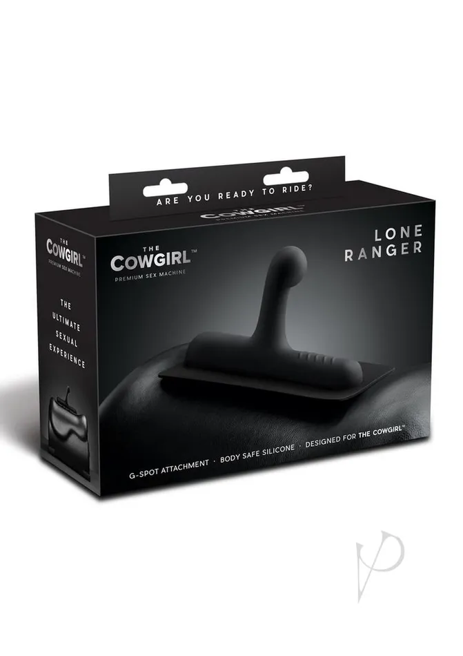 Cowgirl Anal Cowgirl Lone Ranger Silicone Attachment Black