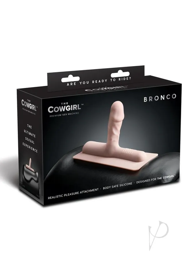 Cowgirl Female Sex Toys Cowgirl Bronco Silicone Attachment Vanilla