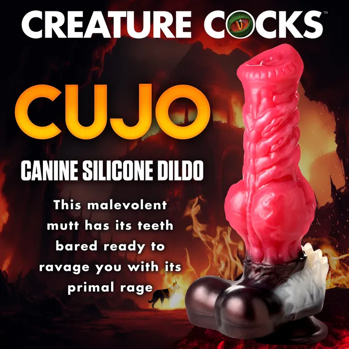 Creature Cocks Dildos Cujo Canine Silicone Dildo