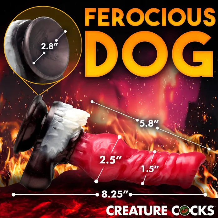 Creature Cocks Dildos Cujo Canine Silicone Dildo