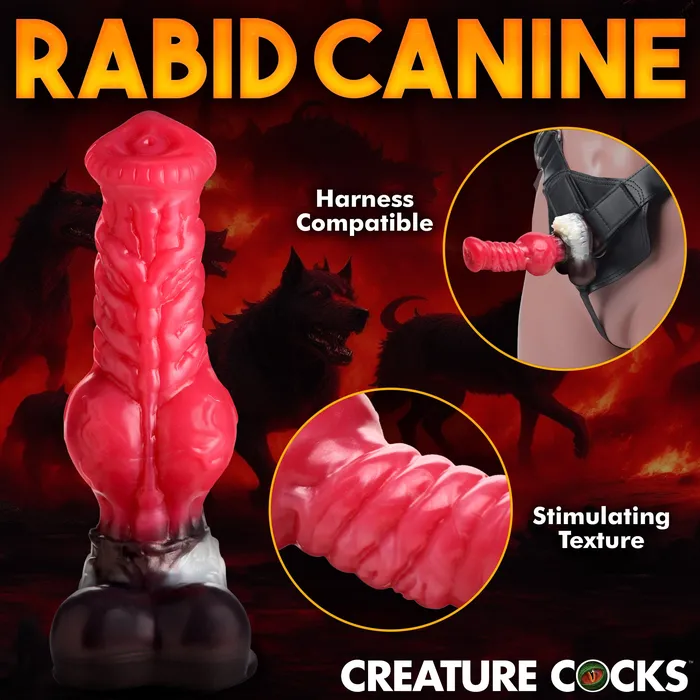 Creature Cocks Dildos Cujo Canine Silicone Dildo
