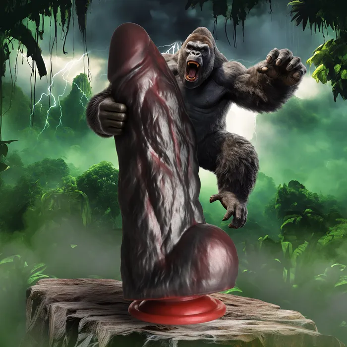 Creature Cocks Dildos King Kong Silicone Dildo