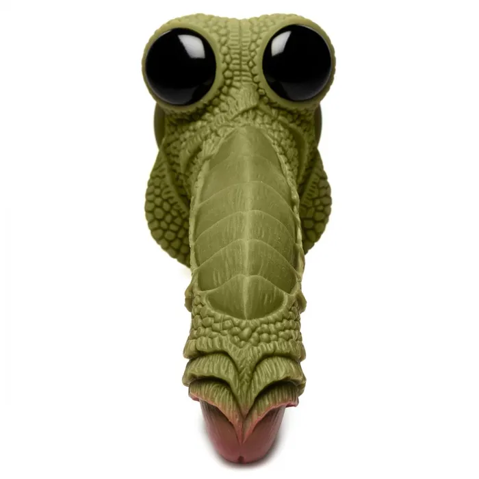 Creature Cocks Dildos Swamp Monster Green Scaly Silicone Dildo