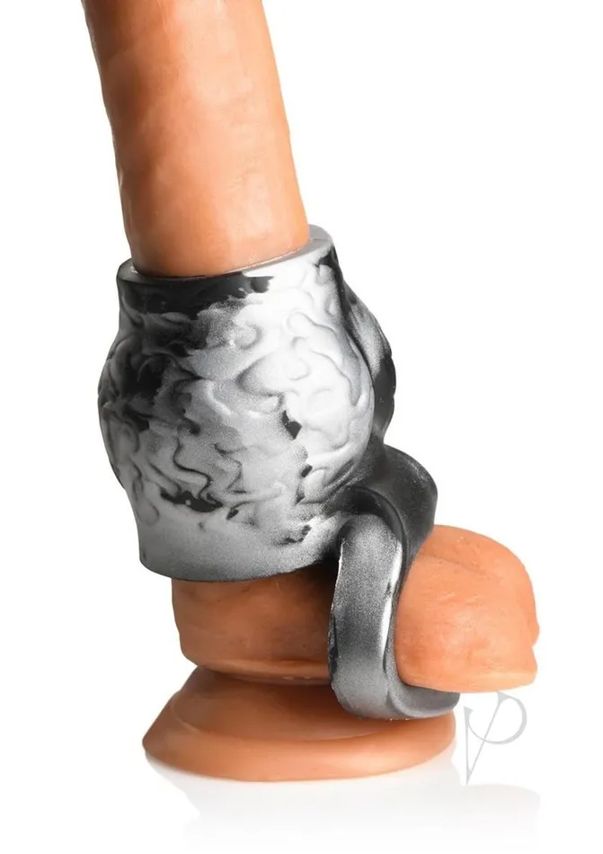 Creature Cocks Male Sex Toys Creature Cocks Night Prowler Silicone Penis Sleeve Medium SilverBlack Creature Cocks Male Sex Toys Creature Cocks Night Prowler Silicone Penis Sleeve Medium SilverBlack
