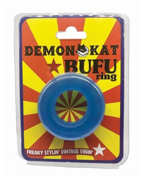 Demon Kat Vibrators Demon Kat BuFu Ring Blue