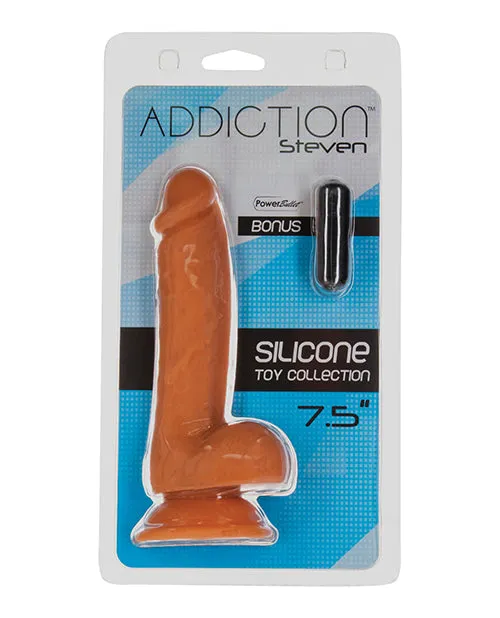Dildos Addiction Addiction Steven 75 Dildo Caramel