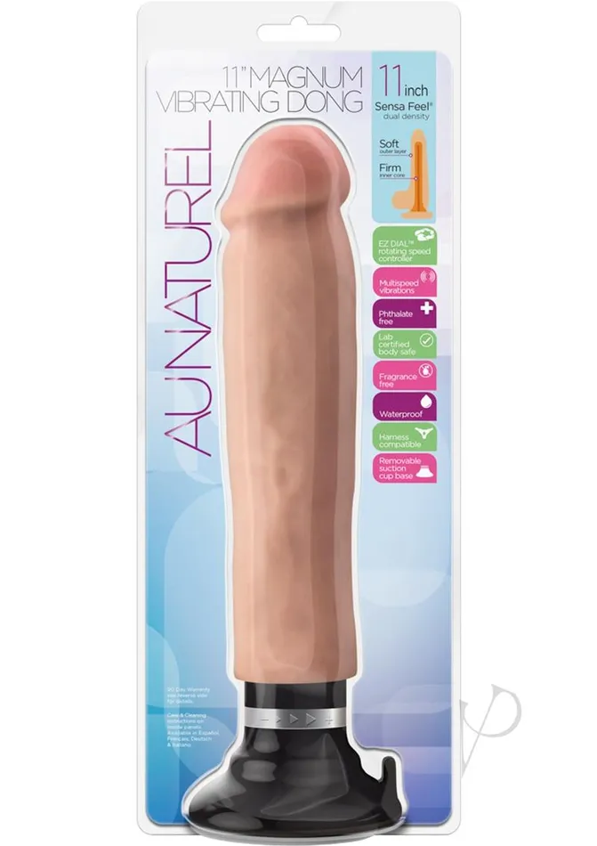 Dildos Au Naturel Au Naturel Sensa Feel Magnum Vibrating Dildo 11in Vanilla Dildos Au Naturel Au Naturel Sensa Feel Magnum Vibrating Dildo 11in Vanilla