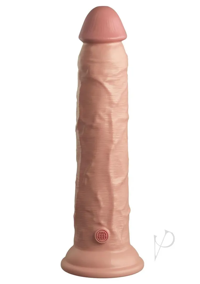 Dildos King Cock King Cock Elite Dual Density Silicone Dildo 9in Vanilla