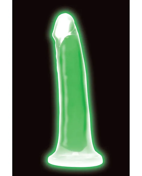 Dildos Lollicock Lollicock Glow in the Dark Silicone Dildo 7in Green