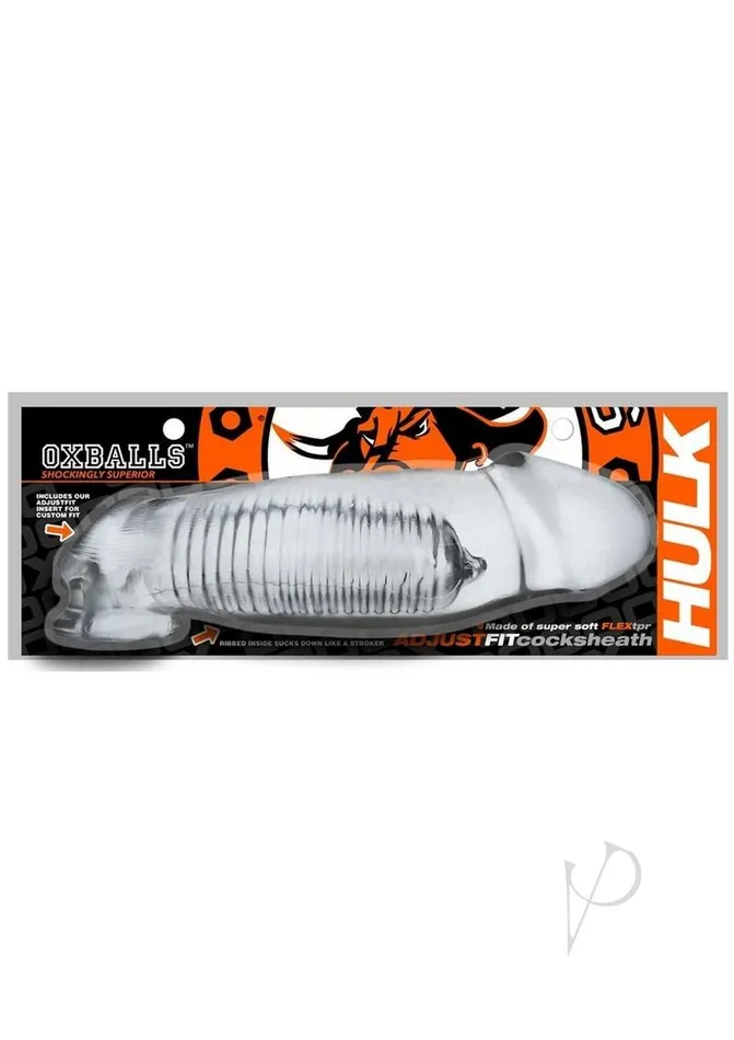 Dildos Oxballs Hulk Gargantic Cocksheath Clear