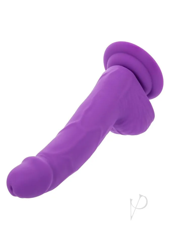 Dildos Studs Neon Silicone Studs Dildo 6in Purple
