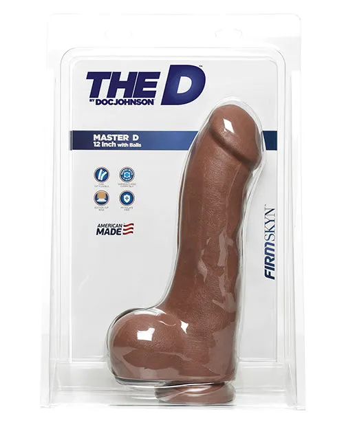 Dildos The D The D 12 Master D wBalls Caramel