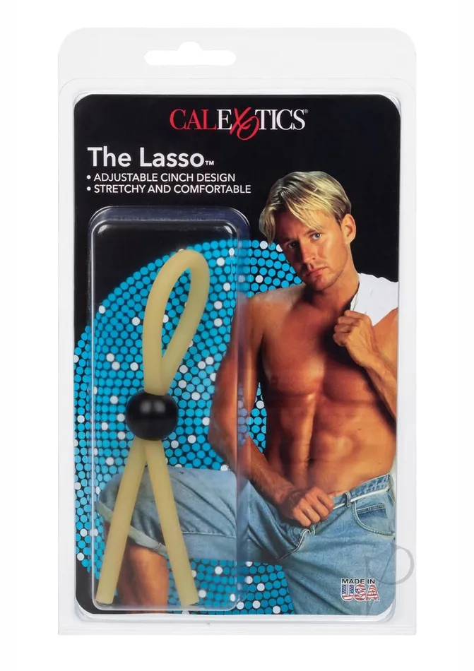 Dildos The Lasso Adjustable Cock Tie Vanilla Rings