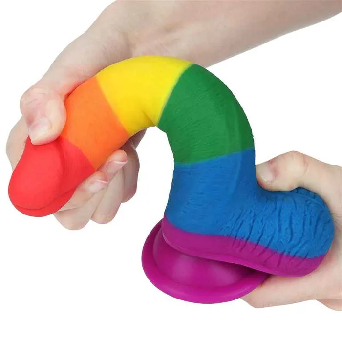 Dildos Wild Night Fantasies Prider 75 Inch Rainbow Dildo