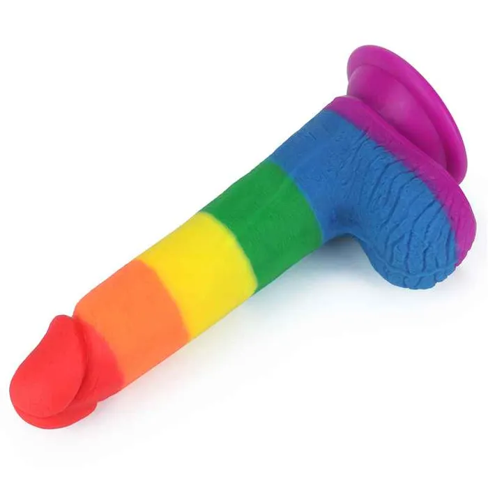 Dildos Wild Night Fantasies Prider 75 Inch Rainbow Dildo