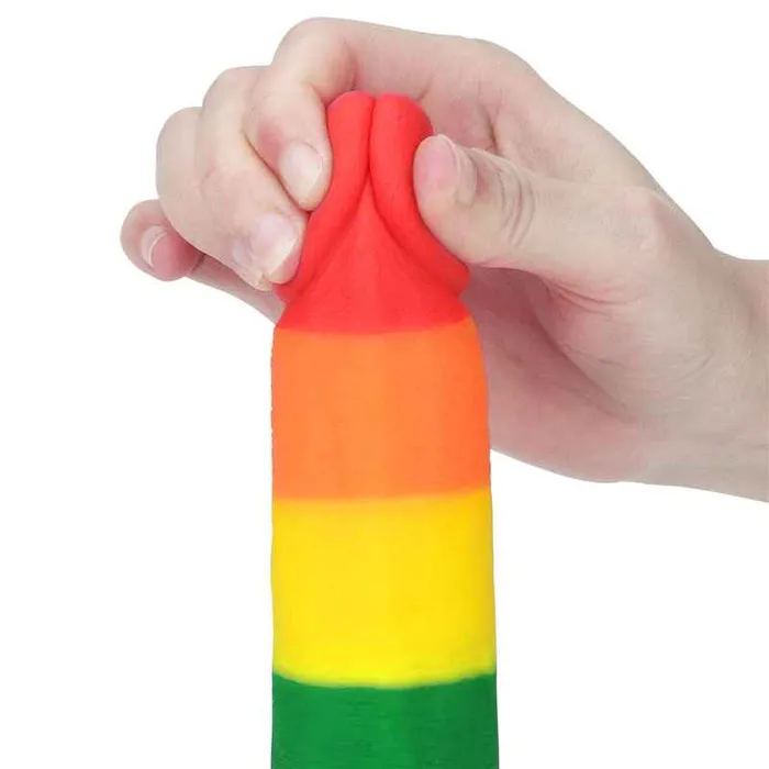 Dildos Wild Night Fantasies Prider 75 Inch Rainbow Dildo