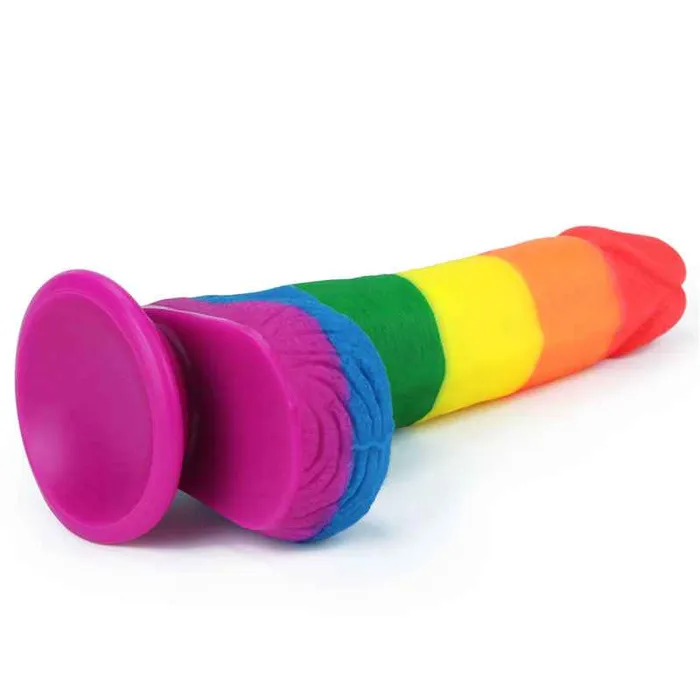 Dildos Wild Night Fantasies Prider 75 Inch Rainbow Dildo