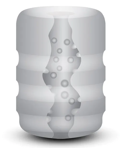 Dildos Zolo ZOLO Girlfriend Pocket Stoker Channel Texture Clear